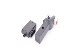 Porsche Trailer Hitch with manually detachable ball joint